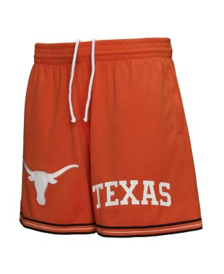 Men's&nbsp;Burnt Orange Texas Longhorns Team Origins Mesh Shorts