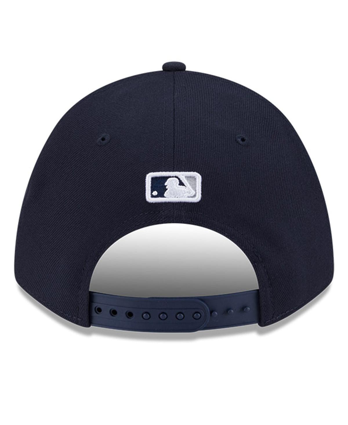 NEW ERA MEN'S NAVY NEW YORK YANKEES PLAYER REPLICA 9FORTY ADJUSTABLE HAT 