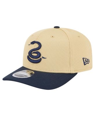 Men's Khaki/Navy Philadelphia Union 2025 Jersey Hook 9SEVENTY Stretch-Snap Hat