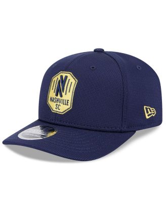 Men's Navy Nashville SC 2025 Jersey Hook 9SEVENTY Stretch-Snap Hat