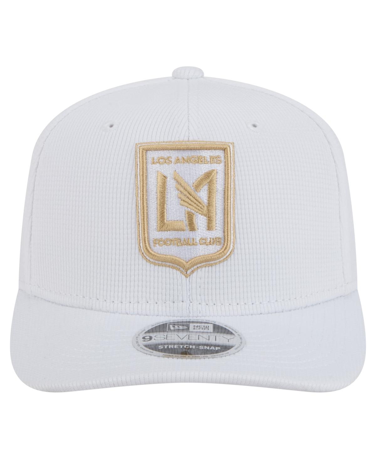 New Era Men's White Lafc 2025 Jersey Hook 9seventy Stretch-snap Hat In White