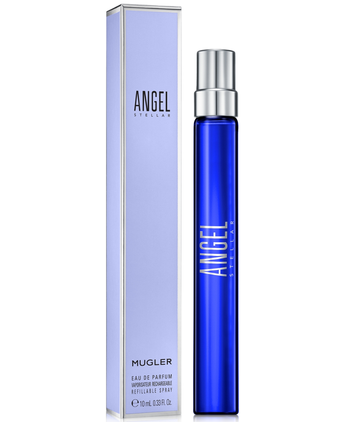 Mugler Angel Stellar Eau De Parfum Travel Spray, 0.33 Oz. In No Color