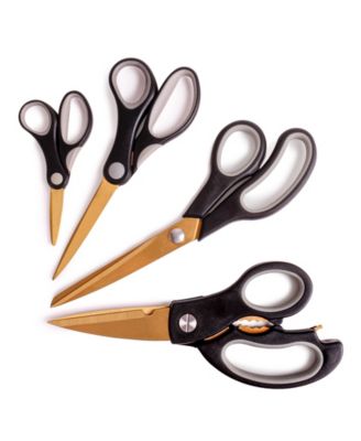 BergHOFF Essential 6-Piece Gold Scissors and Cutting Board Set