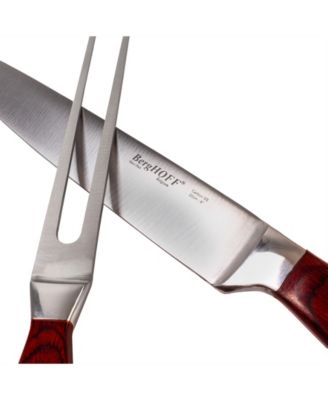 Pakka Wood 9-Piece Steak Carving Knife Set