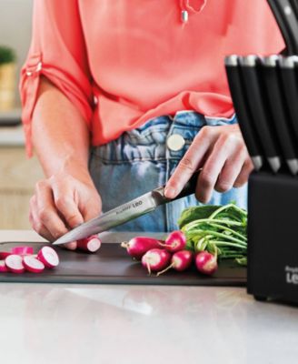 Leo Graphite 6-Piece Knife Block Set