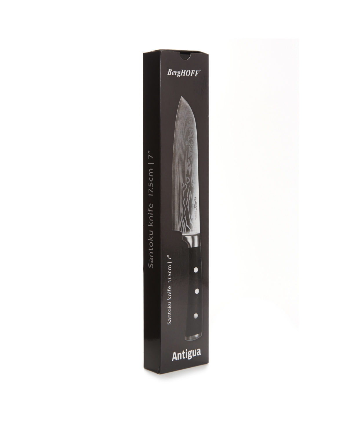 Berghoff Antigua 7" Santoku Knife In Black