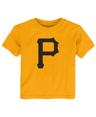 Outerstuff - Toddler Gold Pittsburgh Pirates Primary Logo T-Shirt