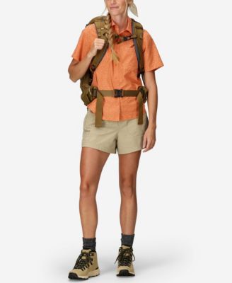 Women's Air Exchange UPF 40 Novelty Short Sleeve Camp Collar Shirt