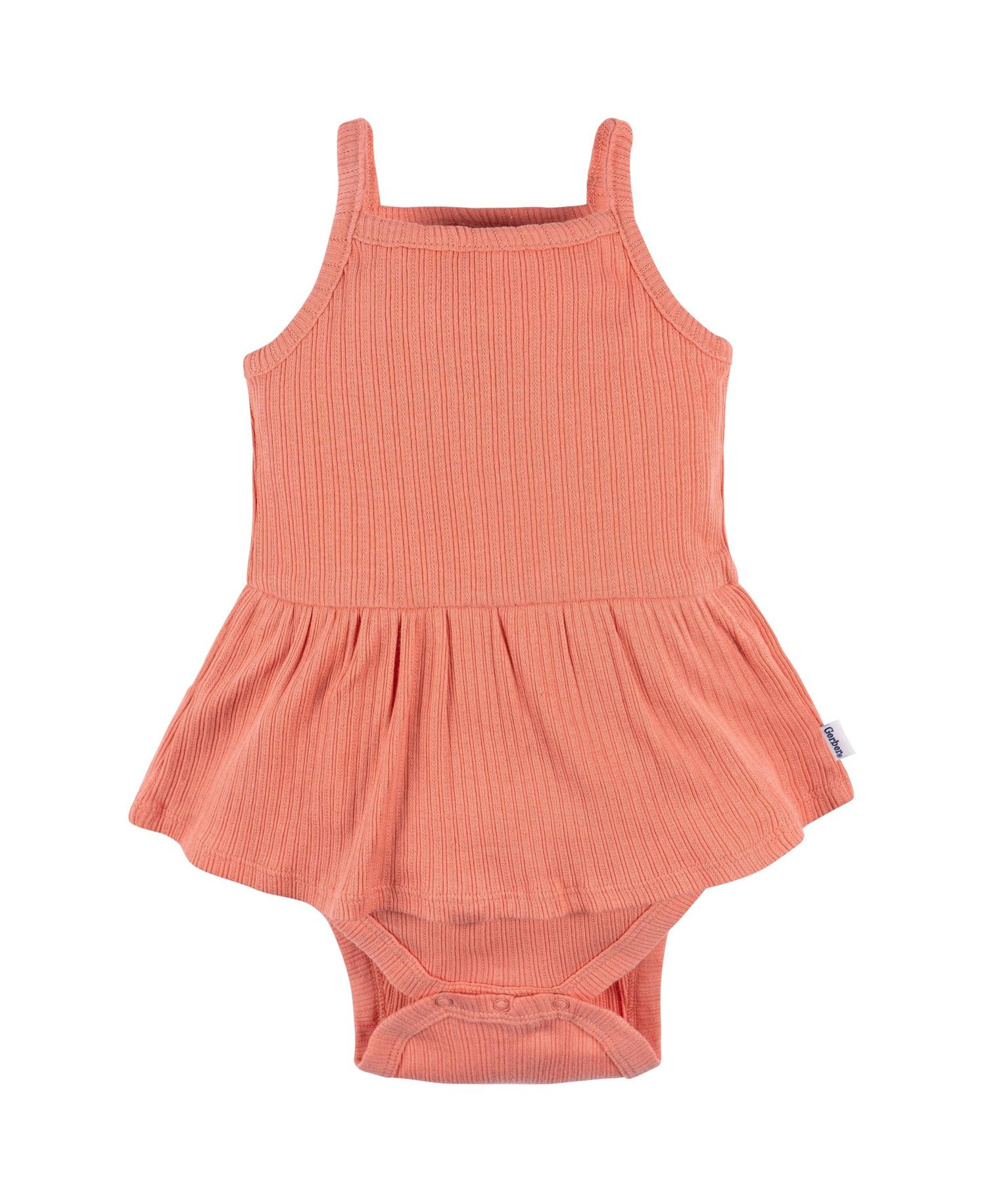 Baby Girls' 3-Pack Sleeveless Skirted Onesies Bodysuits, Winsome Orchid
