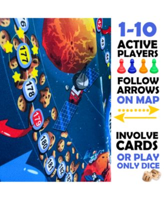 Geography Board Game for Kids - Certifed for 6+ years, Recommended Age 8-12 years