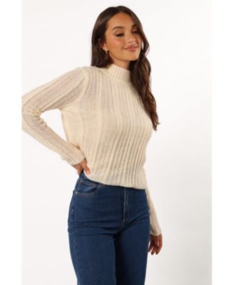 Women's Wynford Scallop Edge Knit Sweater