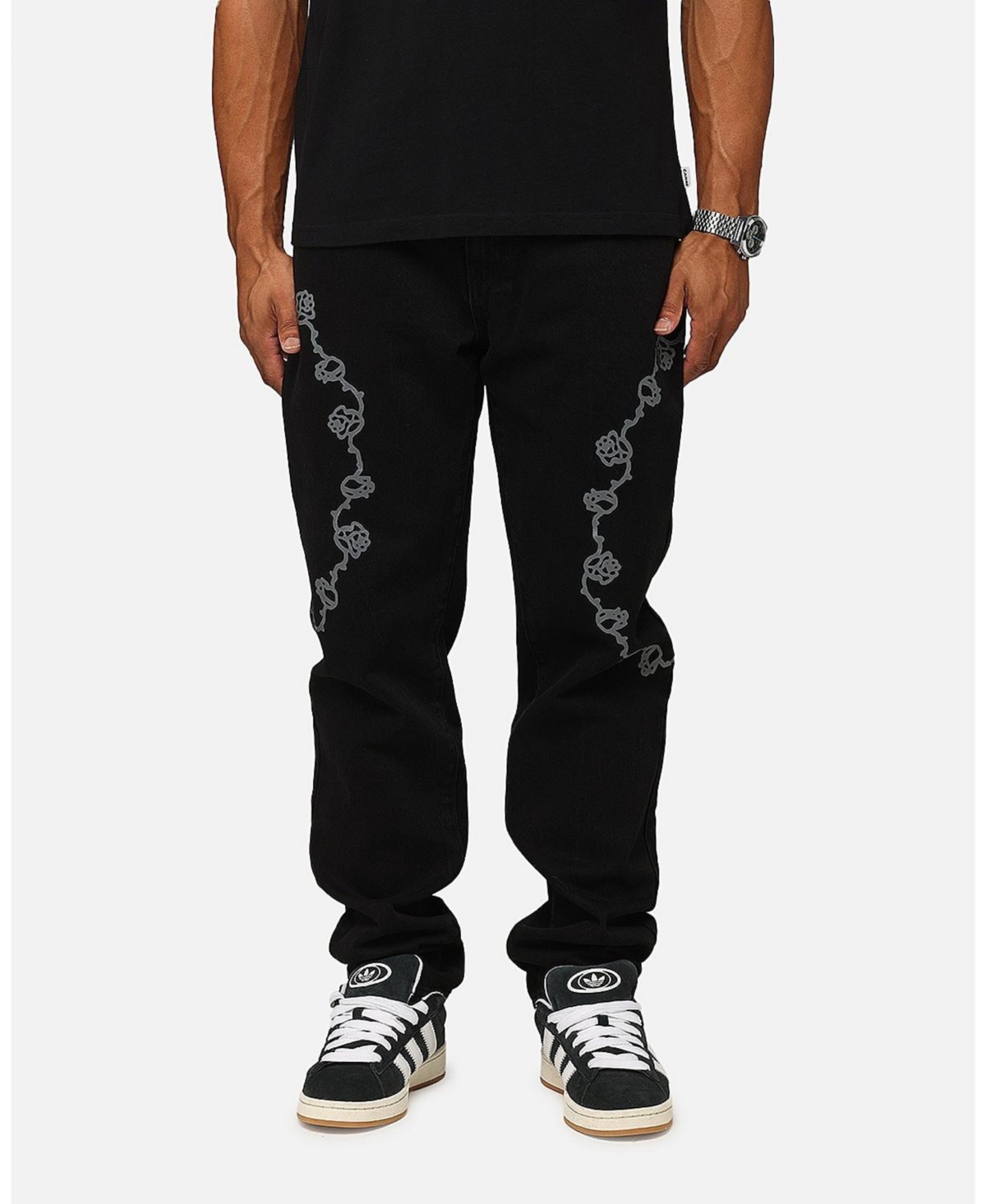 Men's Rosebowl Jeans - Black denim