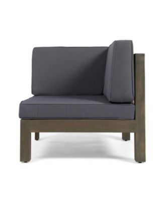 Streamdale Acacia Wood Outdoor Loveseat Set with Coffee Table