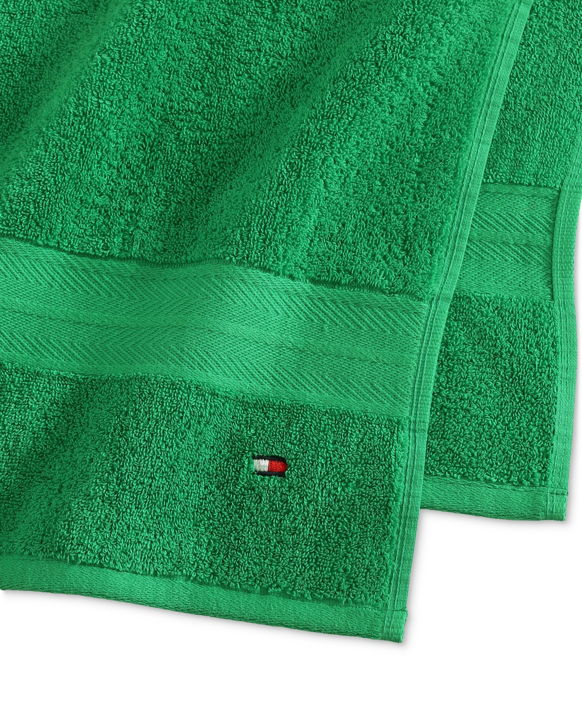 Shop Tommy Hilfiger Home Modern American Solid Cotton Bath Towel, 30" X 54"