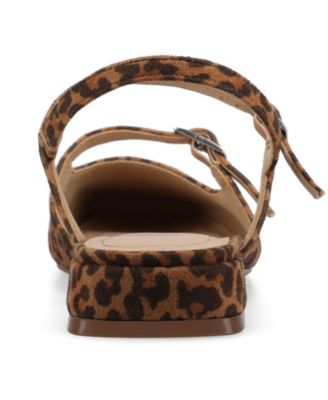 Women's Gretchenn Multi Strap Mary Jane Slingback Flats