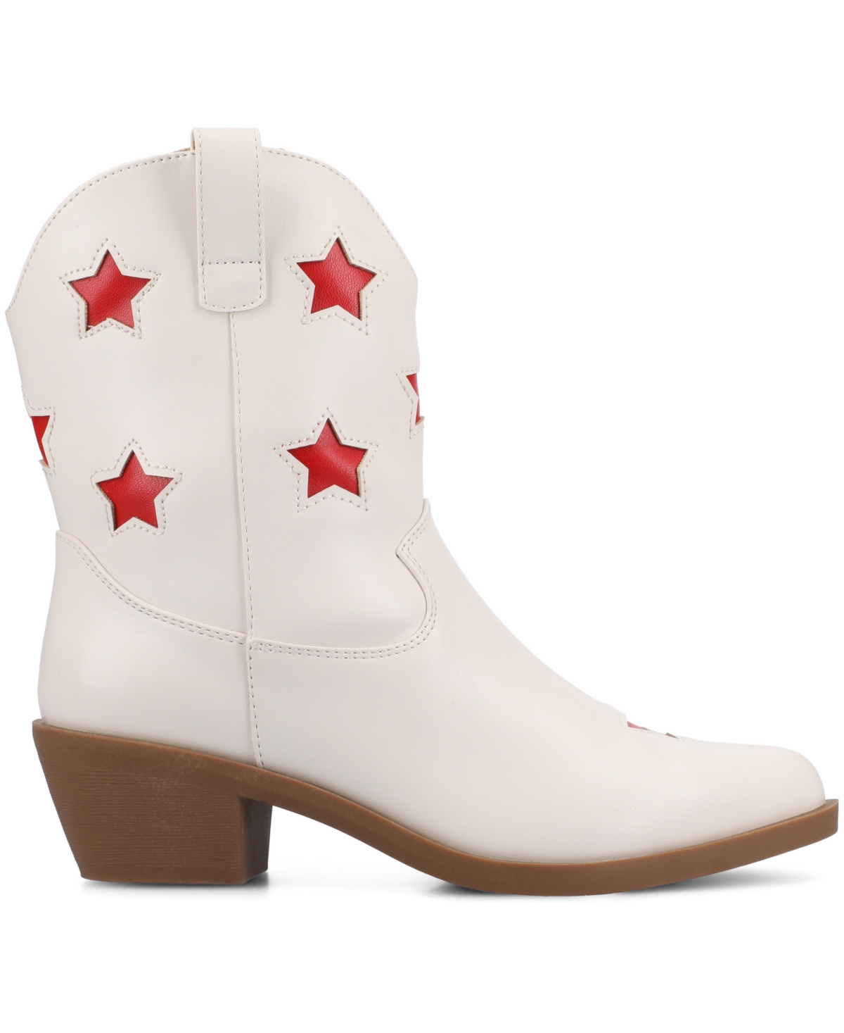 Shop Journee Collection Women's Underwood Cuban Heel Casual Comfort Ankle Booties