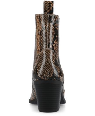 Women's Braylee Block Heel Western Ankle Booties