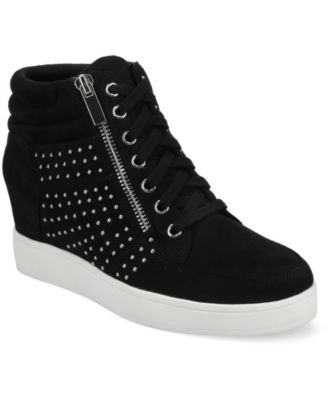 Women's Clarity Wedge Lace Up Sneakers