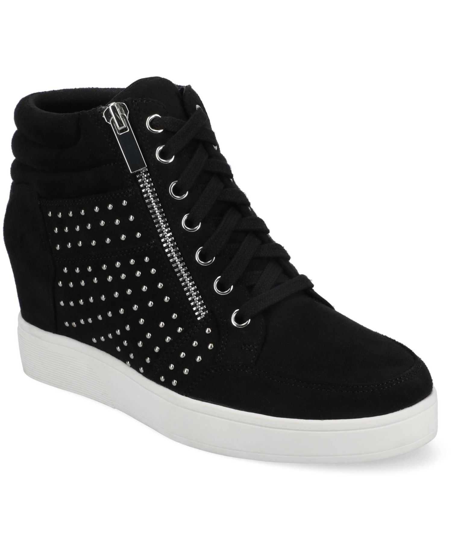 Women's Clarity Wedge Lace Up Sneakers
