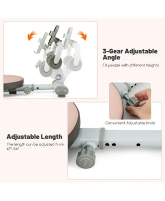 Multifunctional Sit Up Bench Workout Bench with 3 Gear Adjustable Angles and Adjustable Length