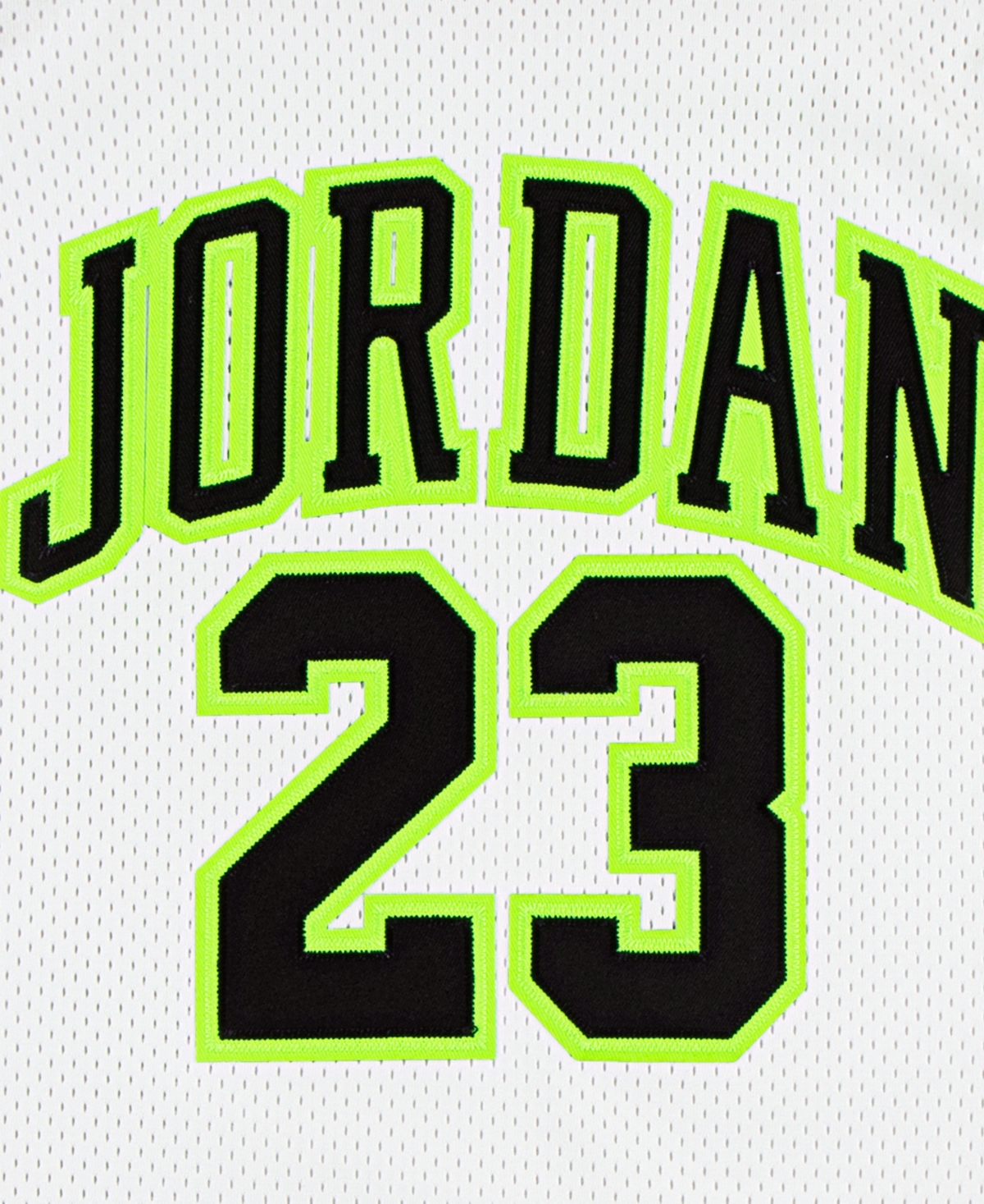 Jordan Big Kids' 23 Jersey In Electric Green