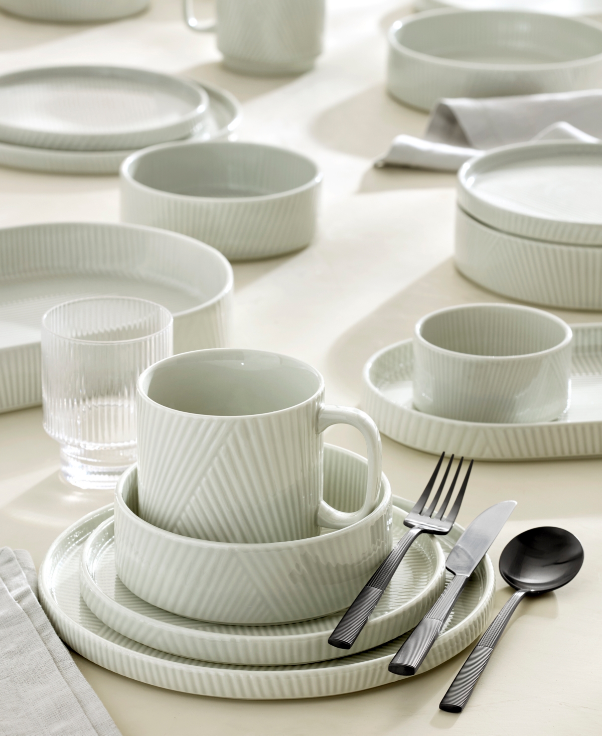 Lenox Modulus Textured Mugs, Set Of 4