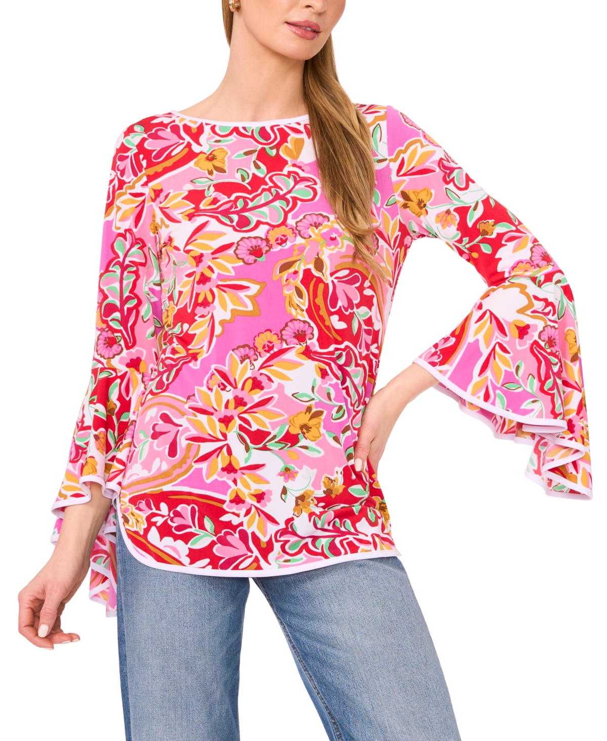 Sam & Jess Women's Bell-sleeve Top