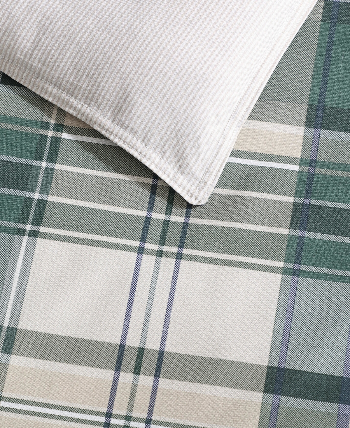 Eddie Bauer Timbers Plaid Duvet Cover Set