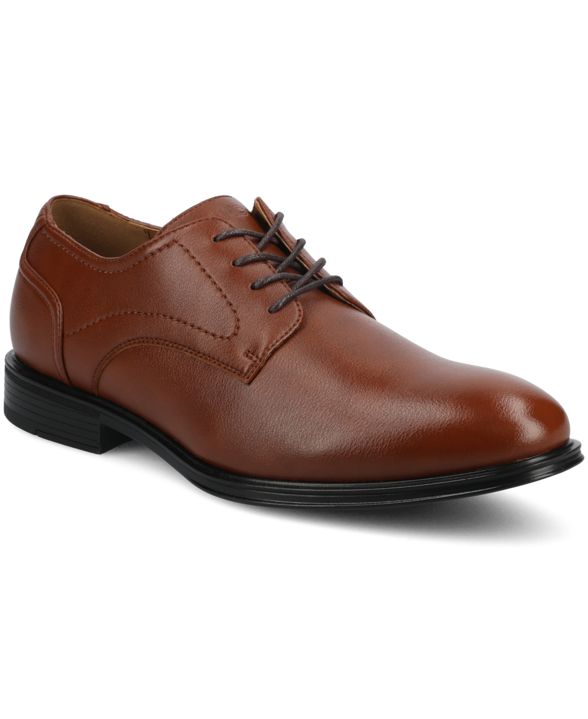 Vance Co. Men's Barclay Flexible Oxford Dress Shoe In Brown