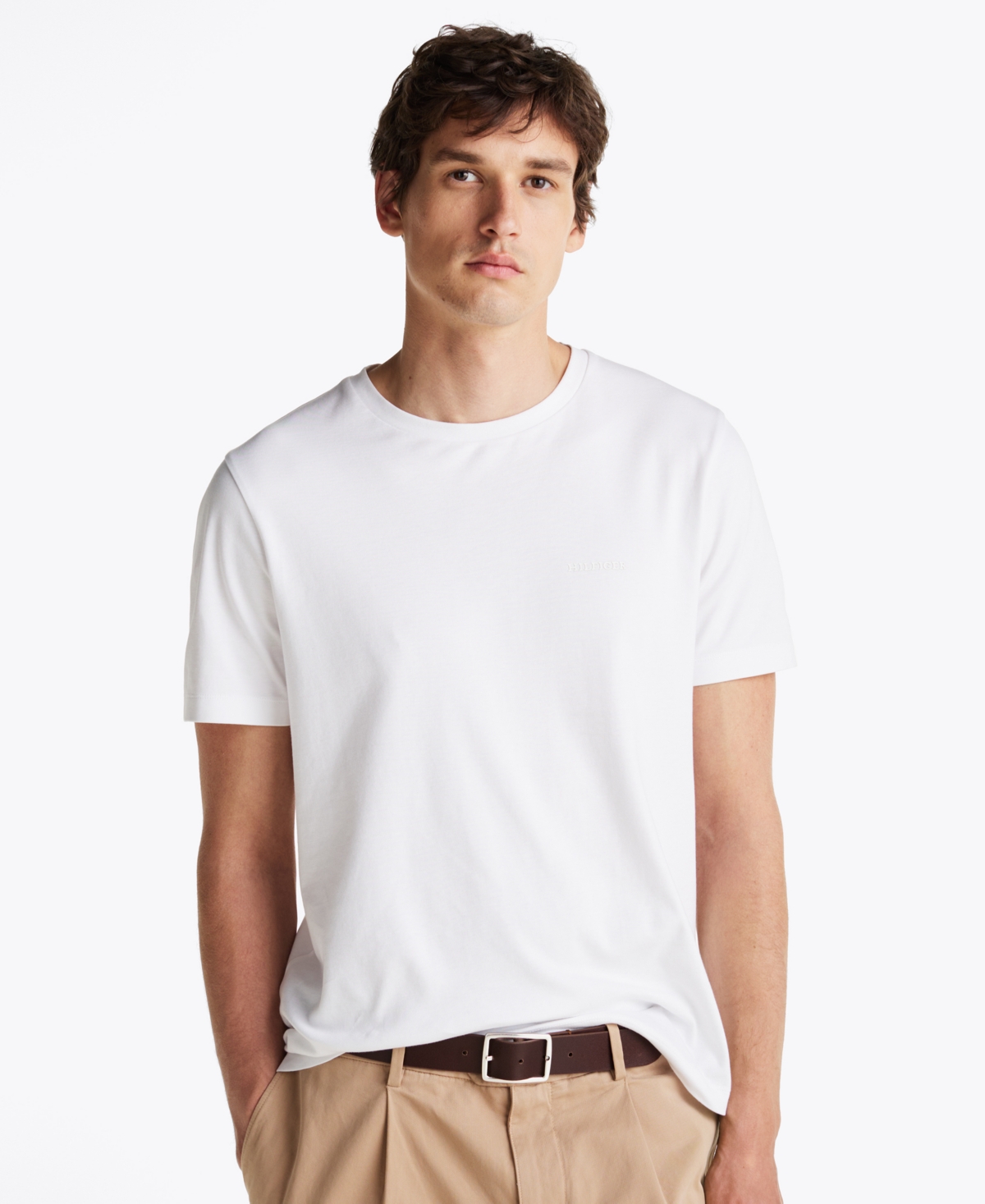 Tommy Hilfiger Men's Light Interlock T-shirt In White