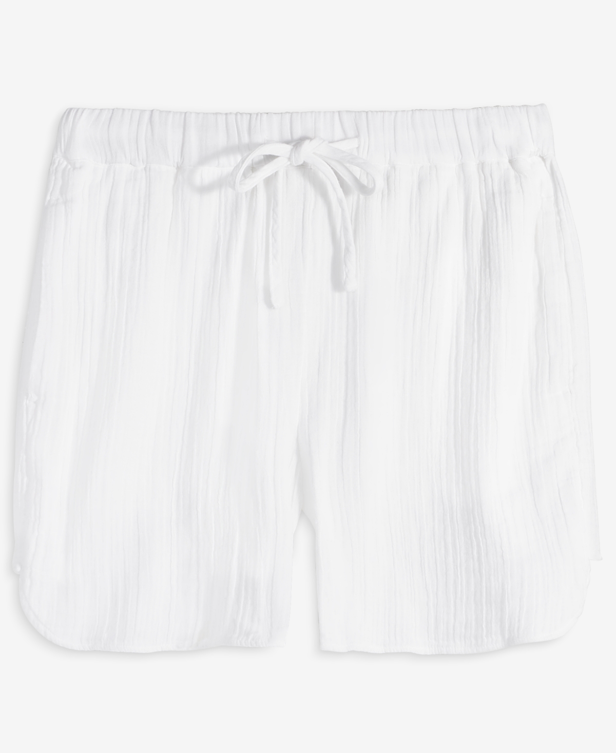 On 34th Women's Cotton Gauze Drawstring Shorts, Exclusively At Macy's