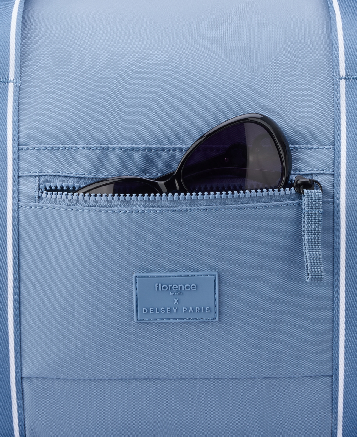 FLORENCE BY MILLS X DELSEY PARIS SWEET ESCAPE DUFFLE BAG 