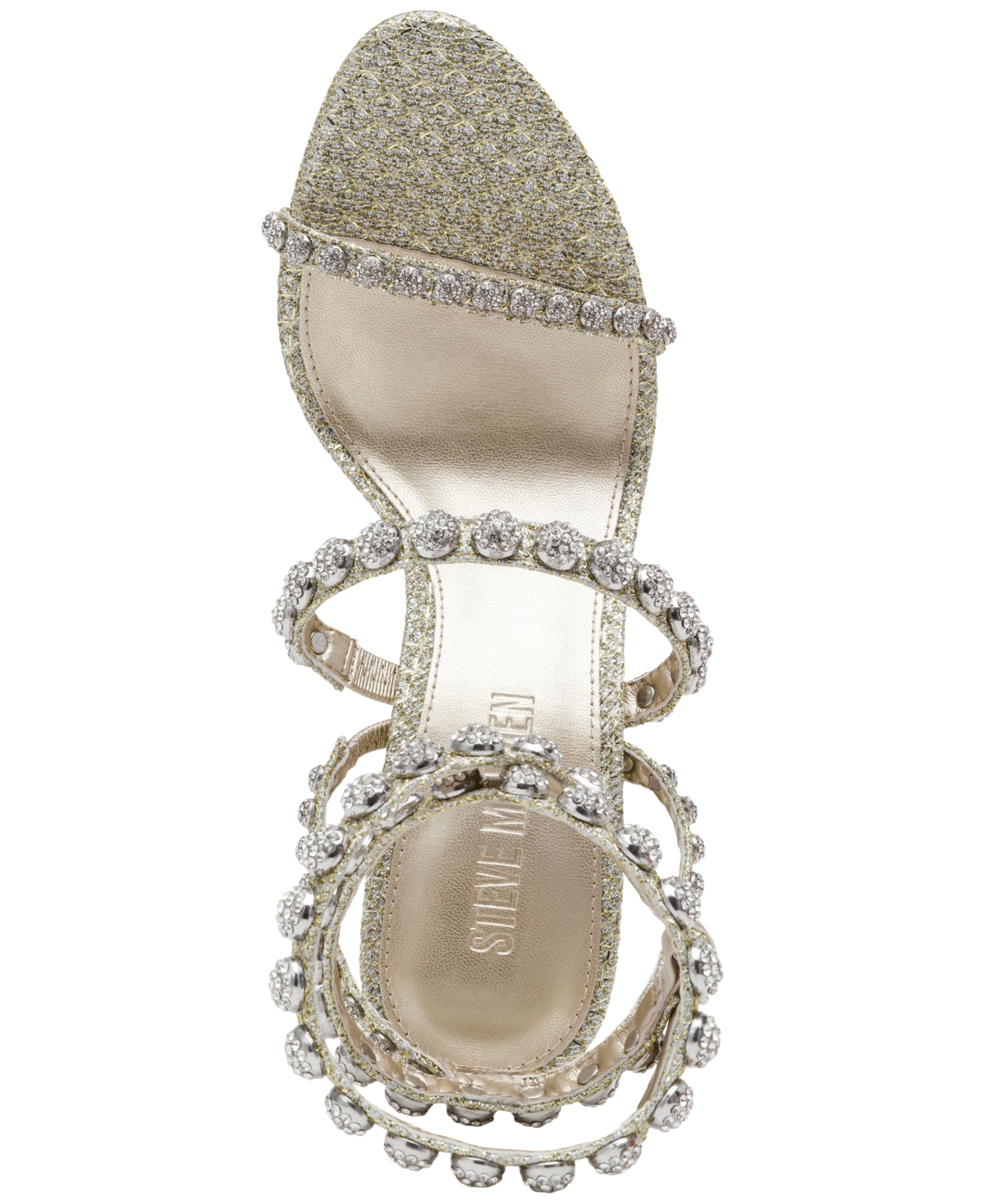 Steve Madden Women's Teena Embellished High-heel Dress Sandals