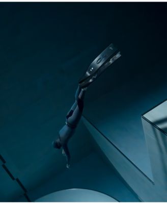 Men's Analog Yellow Rubber Strap Watch, 41mm