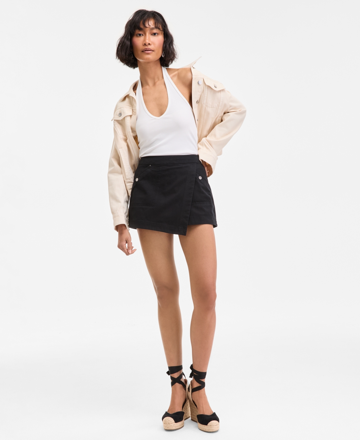 ON 34TH WOMEN'S WRAP-FRONT SKORT, EXCLUSIVELY AT MACY'S 