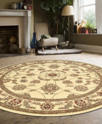 CLOSEOUT! Pesaro 1596 5'3"x5'3" Round Area Rug