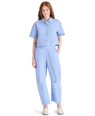 Women's Tula Striped Button-Front Shirt