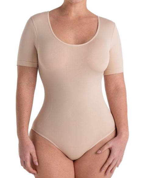 Боди, короткий рукав — Shapermint Essentials, цвет: Chai