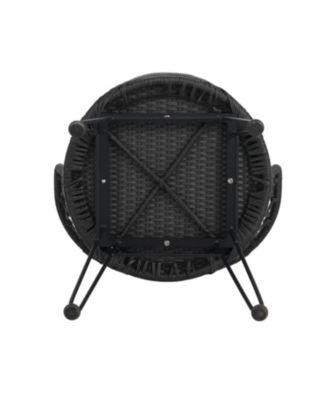 Streamdale Boho Rattan Patio Dining Chairs - Set of 2