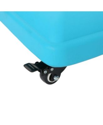 Streamdale Teal Concrete Umbrella Base - Outdoor Patio Stand