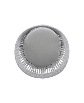 Streamdale (Set of 2) 26,7" Modern Silver Grey Swivel Wicker Lounge Chair