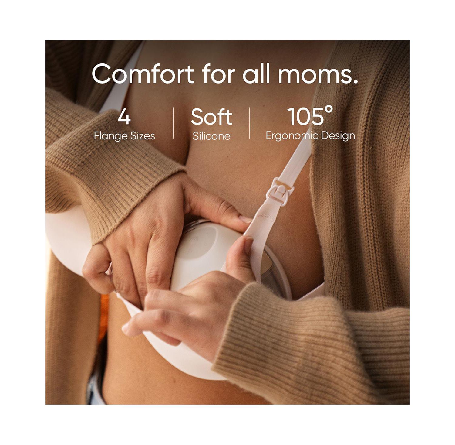 Security Eufy S1 Wearable Breast Pump with HeatFlow Technology