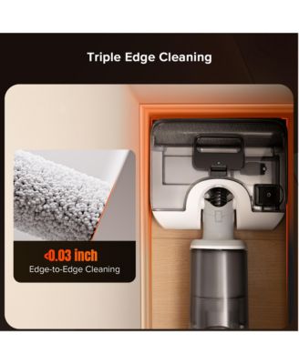 F25 RT Cordless Wet Dry Vacuum Cleaner, Lightweight Floor Washer with 20,000 PA Suction Power,Self-Cleaning &amp; Drying, Edge Cleaning