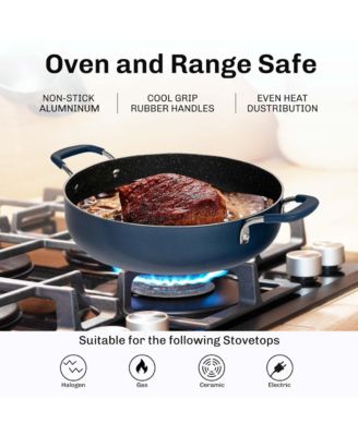 nonstick 5.5 Quart Everyday Pan with Steamer