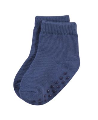 Natural Slip-Resistant Socks 12-Pair Pack