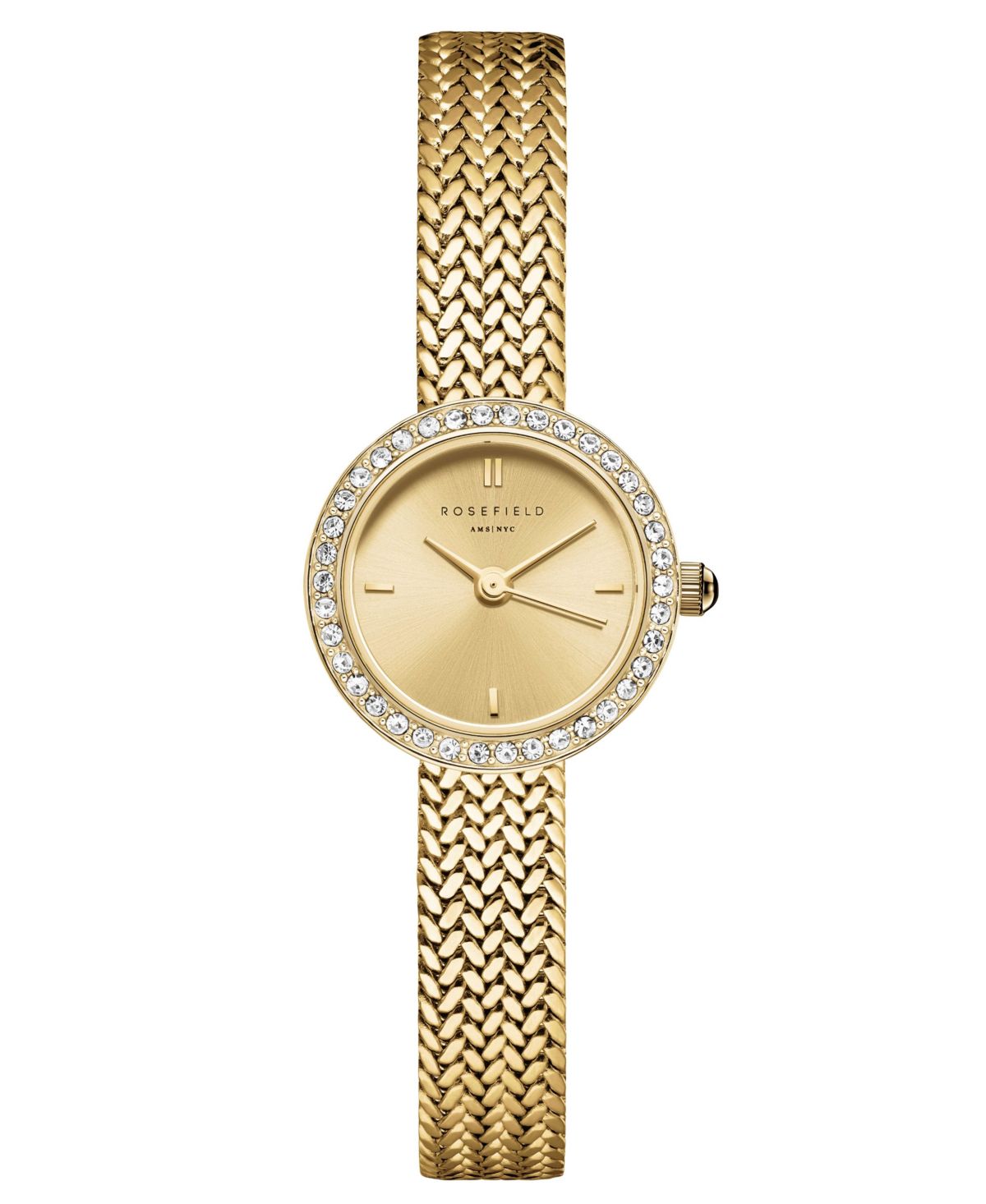 Женские часы-браслет Mini Small Edit с золотым браслетом из нержавеющей стали диаметром 20,4 мм