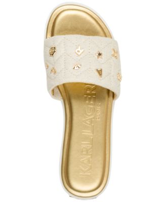 Women's Carenza Studded Slide Sandals