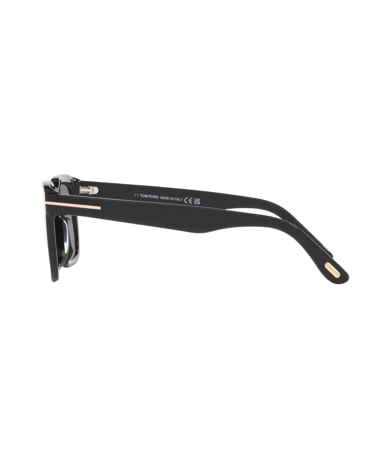 Tom Ford Men's Polarized Sunglasses, Ft0751 Tr001097 In Black Shiny