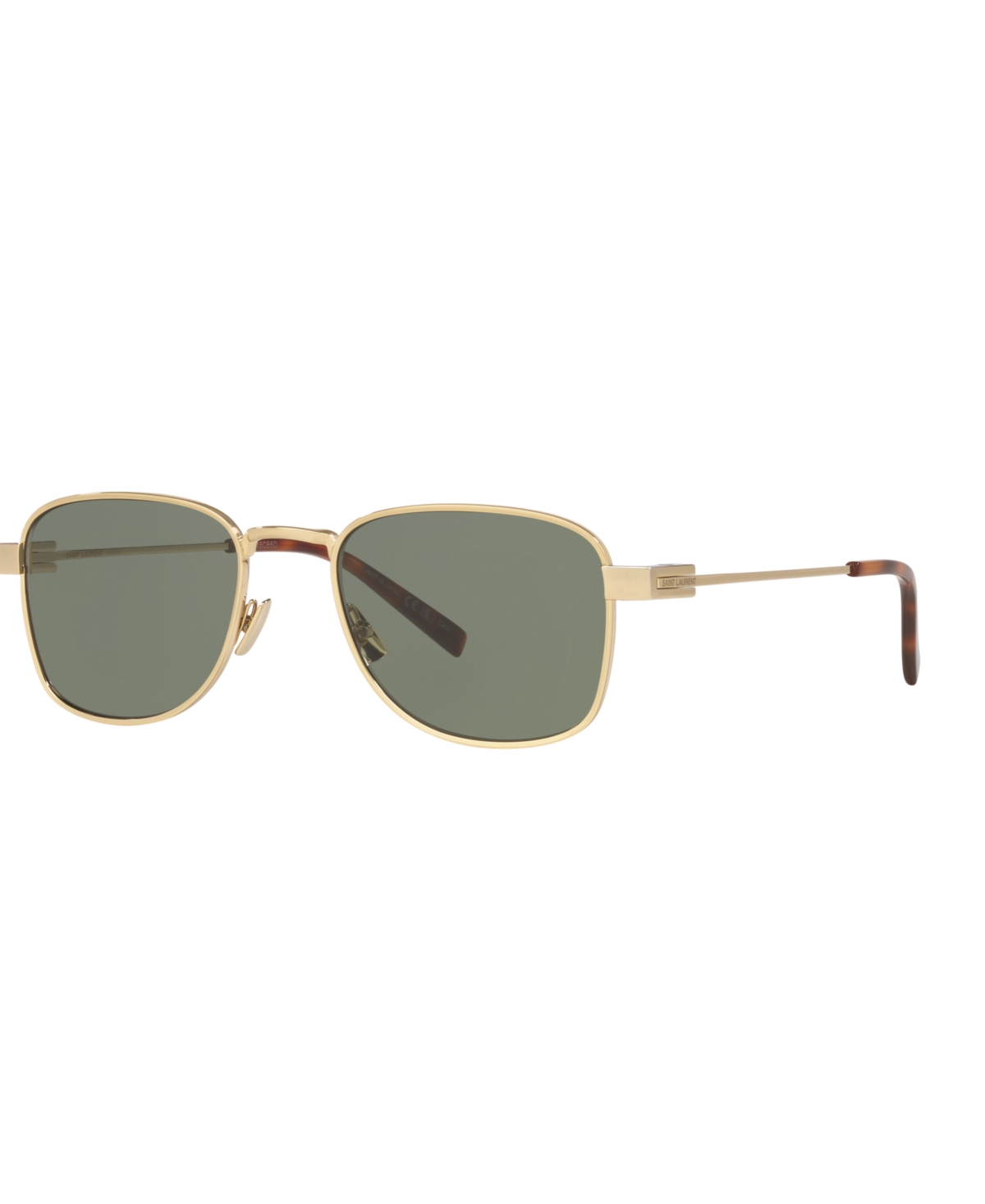 Saint Laurent Men's Large Sunglasses, Sl 741 Ys000637 In Gold