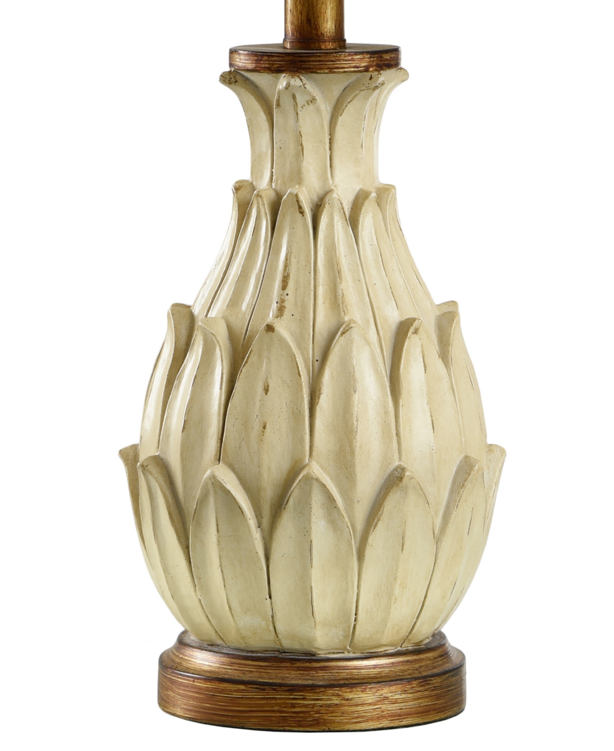 STYLECRAFT HOME COLLECTION 23.5" MINI ARTICHOKE HARDBACK FABRIC TABLE LAMP 